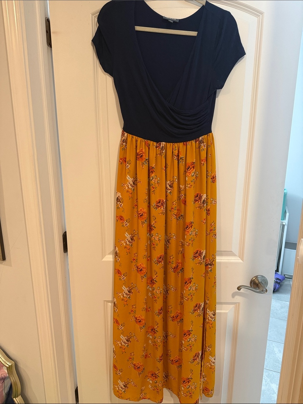 Modcloth Floral Maxi Dress